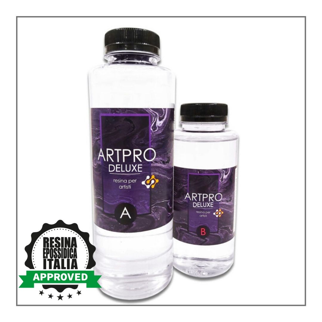 Resin Pro ® 9 Kg Resina Epossidica Art Pro Deluxe: Ideale Per