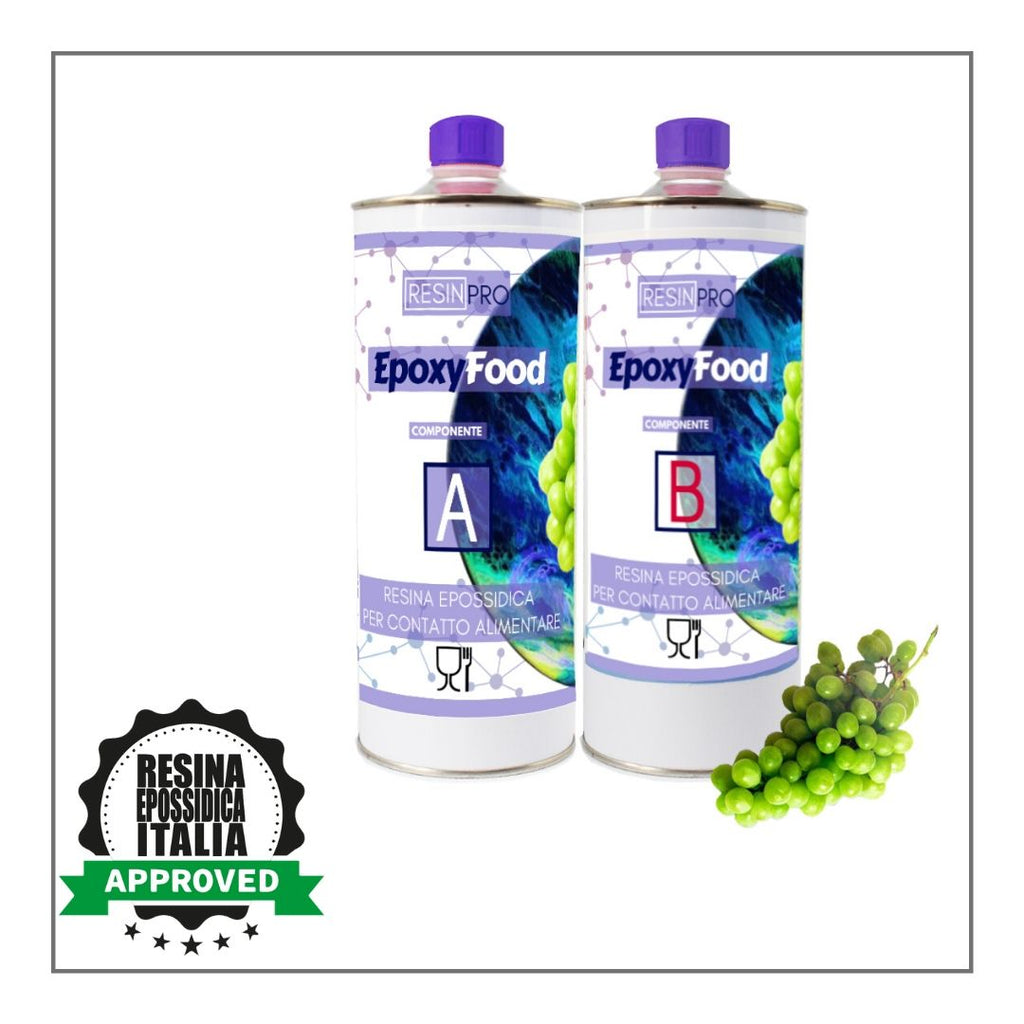 Epoxy Food - Resina per Contatto alimentare Food Safe – Resina Epossidica  Italia