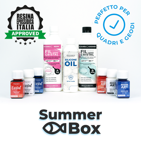 Summer Box Dirty Pouring Limited Edition - Resina Epossidica Italia